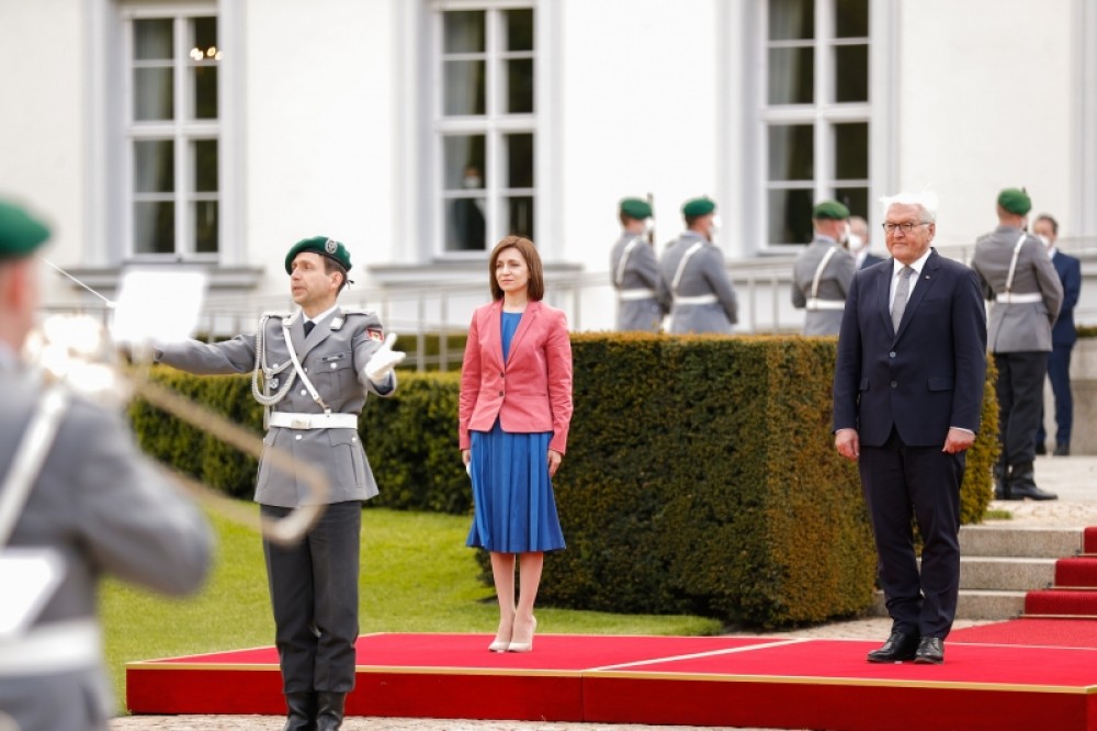 Frank-Walter Steinmeier: Maia Sandu ne-a impresionat cu programul de reforme pe care ni l-a prezentat